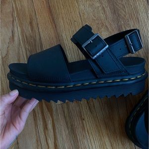 Dr. Martens Voss Women’s Leather Strap Sandals (never worn)